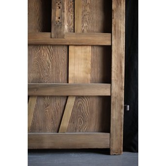 うずくり杉の大門扉 2枚1組　W994Y 