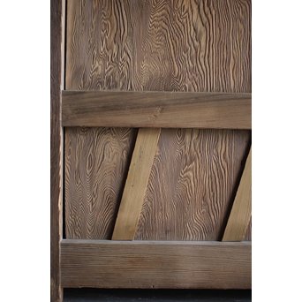 うずくり杉の大門扉 2枚1組　W994Y 