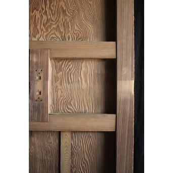 うずくり杉の大門扉 2枚1組　W994Y 