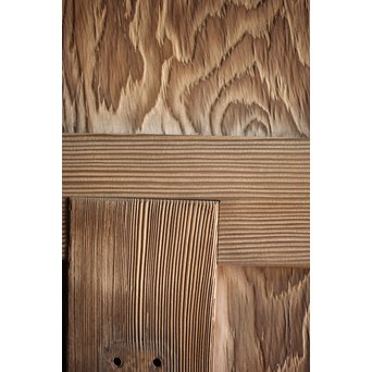 うずくり杉の大門扉 2枚1組　W994Y 