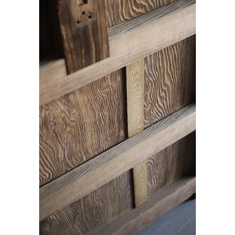 うずくり杉の大門扉 2枚1組　W994Y 