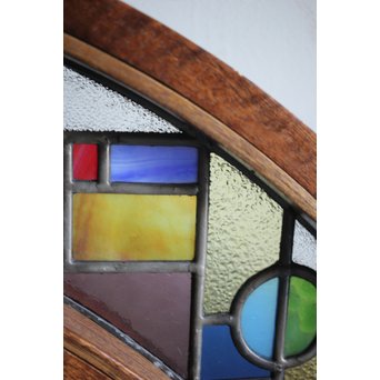 アーチ型モザイクステンドグラス　GD1299Y 