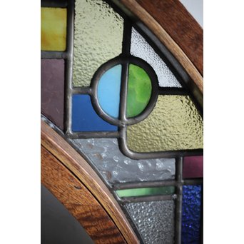 アーチ型モザイクステンドグラス　GD1299Y 