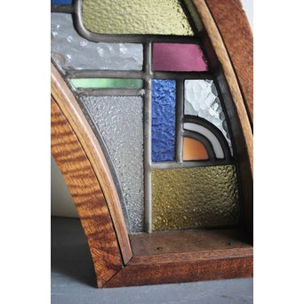 アーチ型モザイクステンドグラス　GD1299Y 