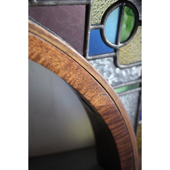 アーチ型モザイクステンドグラス　GD1299Y 