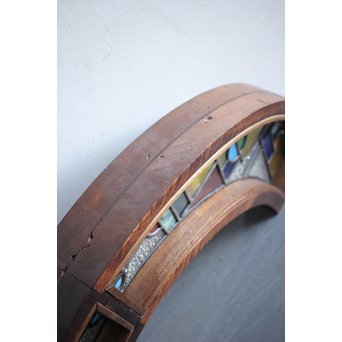 アーチ型モザイクステンドグラス　GD1299Y 