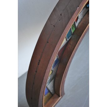 アーチ型モザイクステンドグラス　GD1299Y 