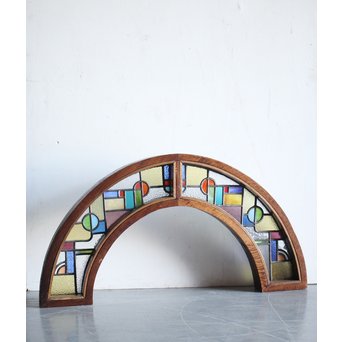 アーチ型モザイクステンドグラス　GD1299Y