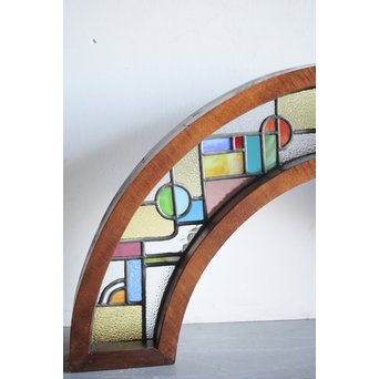 アーチ型モザイクステンドグラス　GD1299Y 