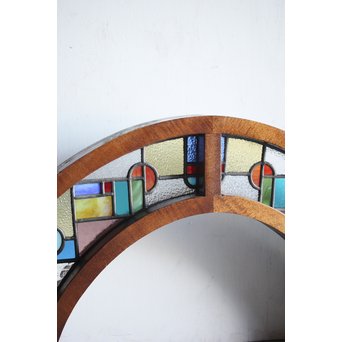 アーチ型モザイクステンドグラス　GD1299Y 