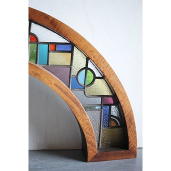 アーチ型モザイクステンドグラス　GD1299Y 