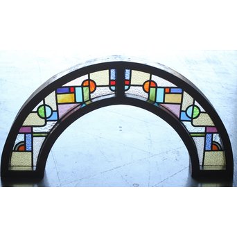 アーチ型モザイクステンドグラス　GD1299Y 