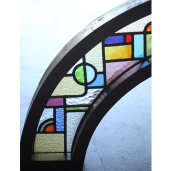 アーチ型モザイクステンドグラス　GD1299Y 