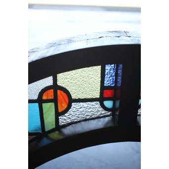 アーチ型モザイクステンドグラス　GD1299Y 