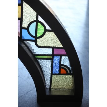 アーチ型モザイクステンドグラス　GD1299Y 