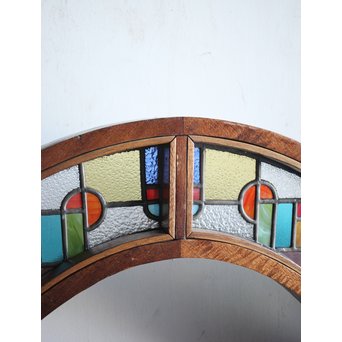 アーチ型モザイクステンドグラス　GD1299Y 