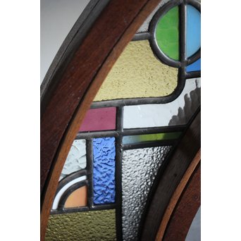 アーチ型モザイクステンドグラス　GD1299Y 