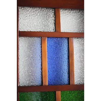 ステンドグラス調 細分多色ガラスドア　GD1300 