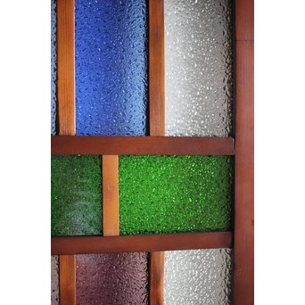 ステンドグラス調 細分多色ガラスドア　GD1300 