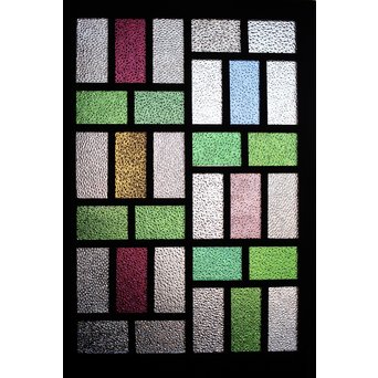 ステンドグラス調 細分多色ガラスドア　GD1300 