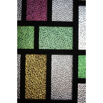 ステンドグラス調 細分多色ガラスドア　GD1300 