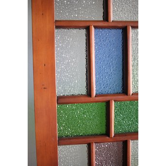 ステンドグラス調 細分多色ガラスドア　GD1300 