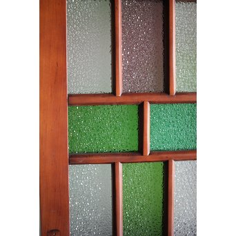 ステンドグラス調 細分多色ガラスドア　GD1300 