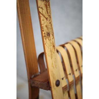 シバヤマ産業 バンブーチェアー 竹橇　U220 