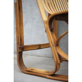 シバヤマ産業 バンブーチェアー 竹橇　U220 