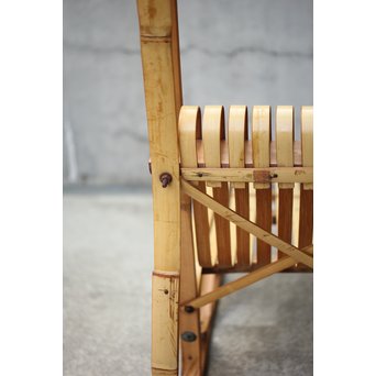 シバヤマ産業 バンブーチェアー 竹橇　U220 