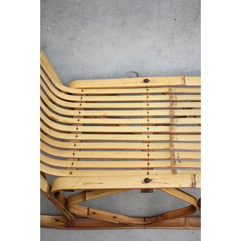 シバヤマ産業 バンブーチェアー 竹橇　U220 