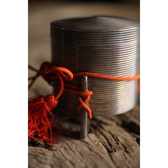 行器型輪線 純銀製 ボンボニエール　M218 