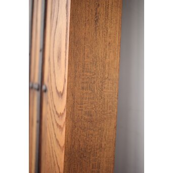 肉厚鉄金具 総欅格子蔵戸　W995Y 