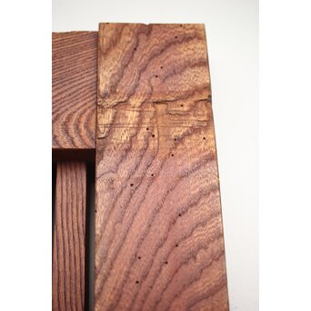 肉厚鉄金具 総欅格子蔵戸　W995Y 