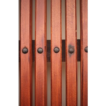 巾着金具の朱格子蔵戸　W996Y 