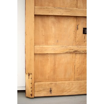 巾着金具の朱格子蔵戸　W996Y 