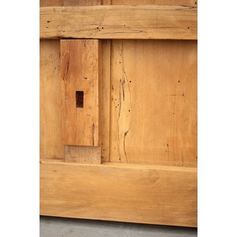 巾着金具の朱格子蔵戸　W996Y 