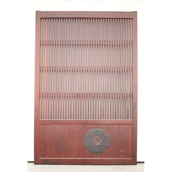 赤格子蔵戸　W997