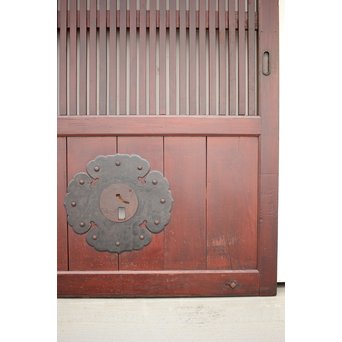 赤格子蔵戸　W997 