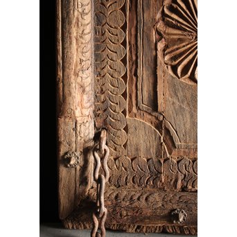 インド 門扉一対　W998 