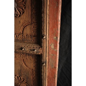 インド 門扉一対　W998 