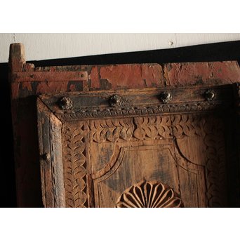 インド 門扉一対　W998 