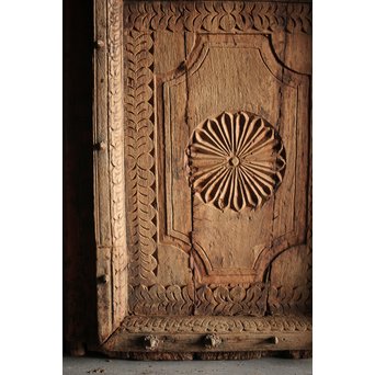 インド 門扉一対　W998 