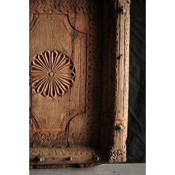 インド 門扉一対　W998 