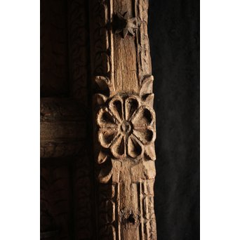 インド 門扉一対　W998 