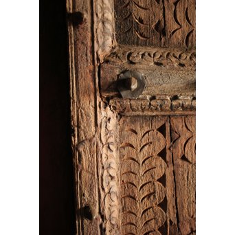 インド 門扉一対　W998 