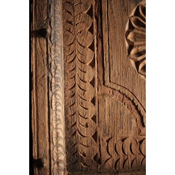 インド 門扉一対　W998 