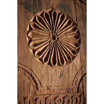 インド 門扉一対　W998 