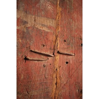 インド 門扉一対　W998 