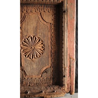 インド 門扉一対　W998 